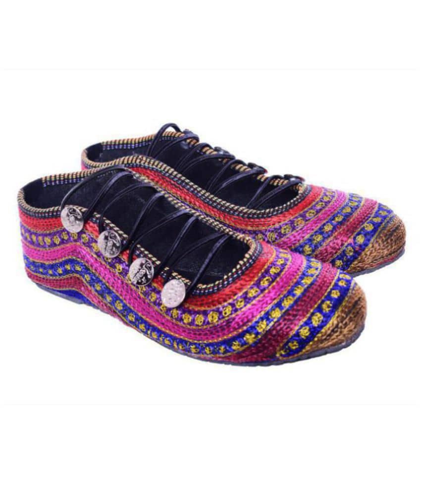 Raj Multi Color Ethnic Footwear - Ethnic Shoes | Buy online on ZillyBuy