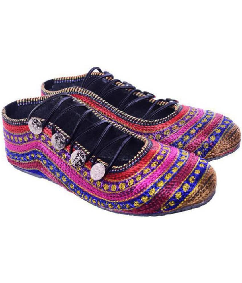 Raj Multi Color Ethnic Footwear - Ethnic Shoes | Buy online on ZillyBuy