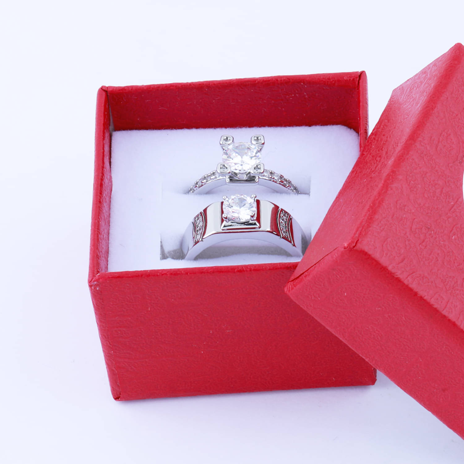 ShreejiHuf - Silver Couple Ring (Pack of 1) ShreejiHuf - Silver Couple Ring (Pack of 1)