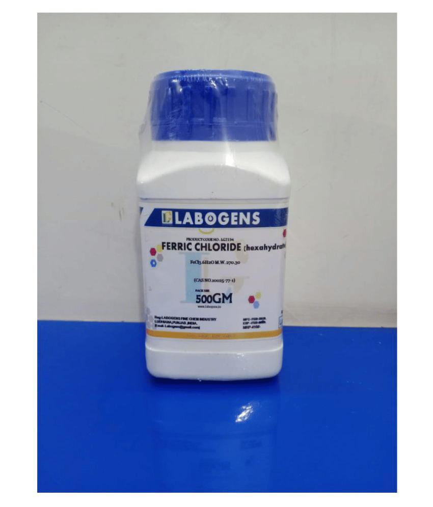     			LABOGENS FERRIC CHLORIDE (hexahydrate) 500 GM