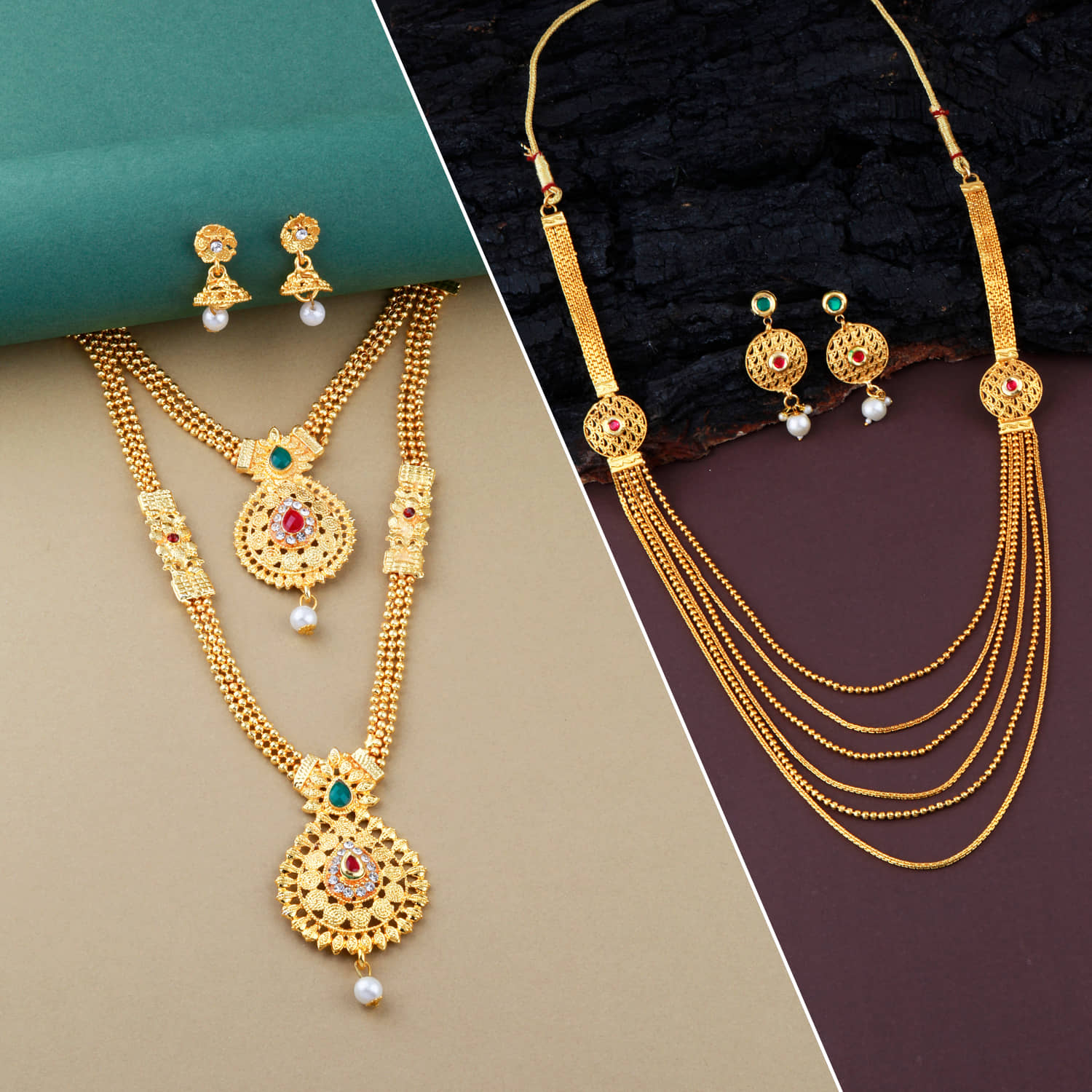 ShreejiHuf Alloy Golden