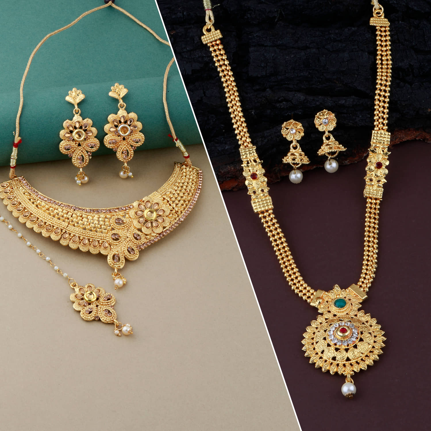 ShreejiHuf Alloy Golden