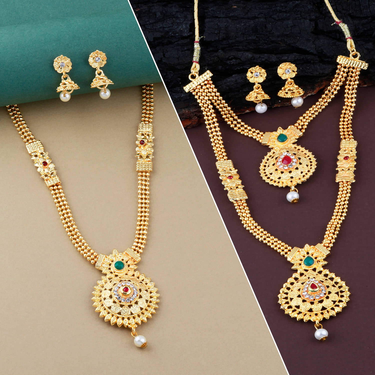 ShreejiHuf Alloy Golden