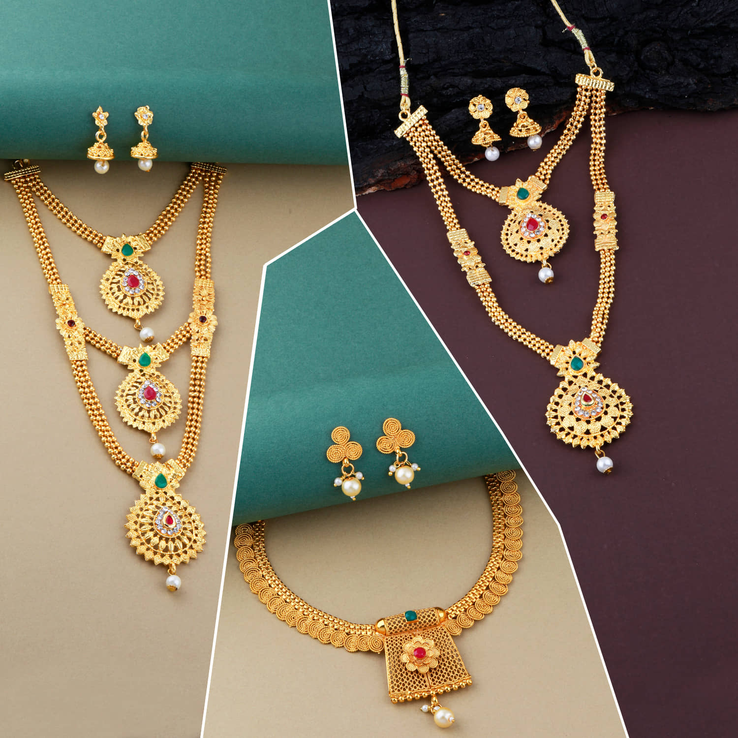 ShreejiHuf Alloy Golden