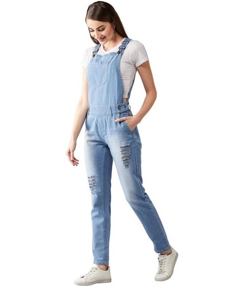 Dolce Crudo Denim Jeans Dungarees - Blue - Jeans | Buy online on ZillyBuy