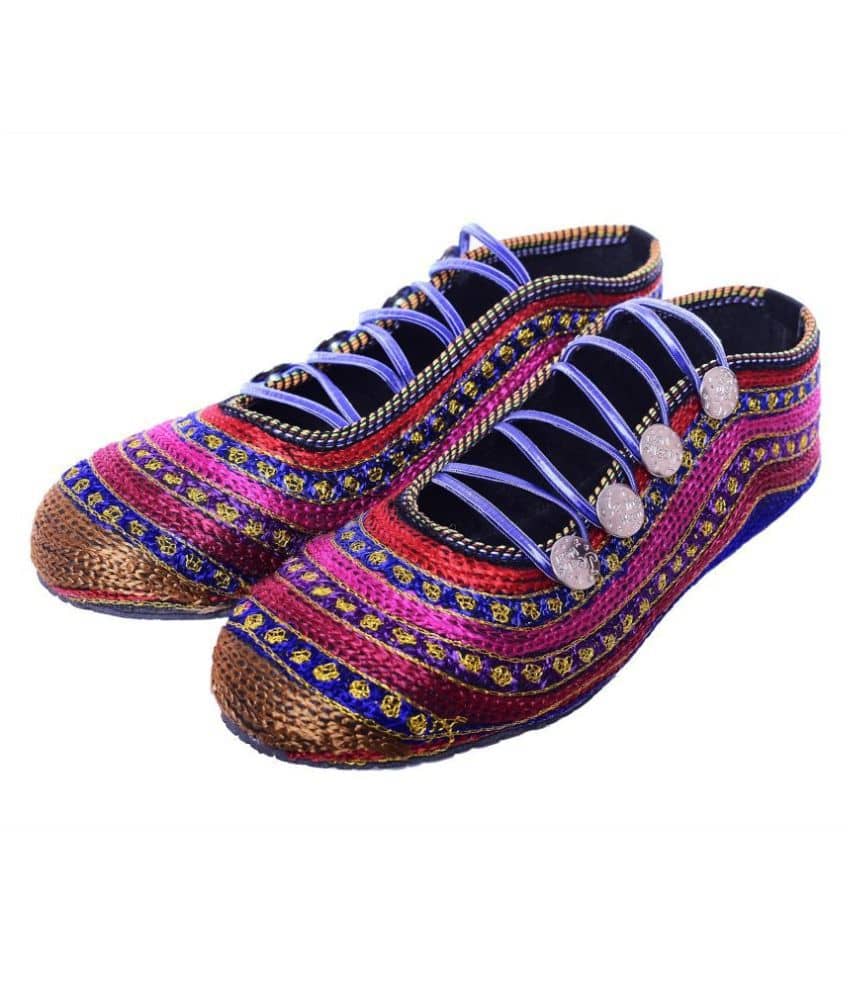 Raj Multi Color Ethnic Footwear - Ethnic Shoes | Buy online on ZillyBuy