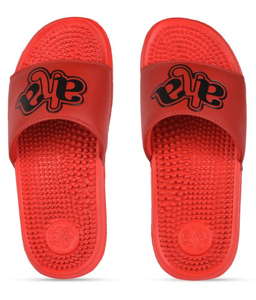 Liberty - Red Synthetic Slide Flip flop Liberty - Red Synthetic Slide Flip flop