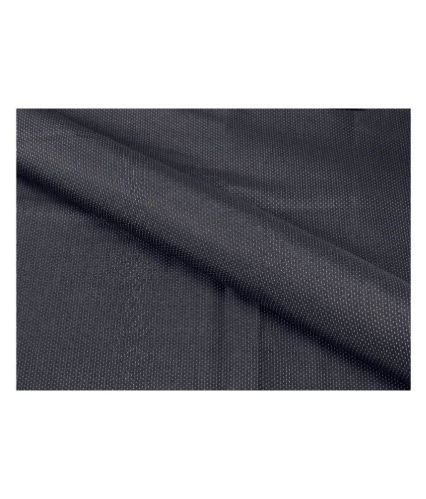 Makhanchor Black 100 Percent Cotton Unstitched Shirt pc Single     			Makhanchor Black 100 Percent Cotton Unstitched Shirt pc Single