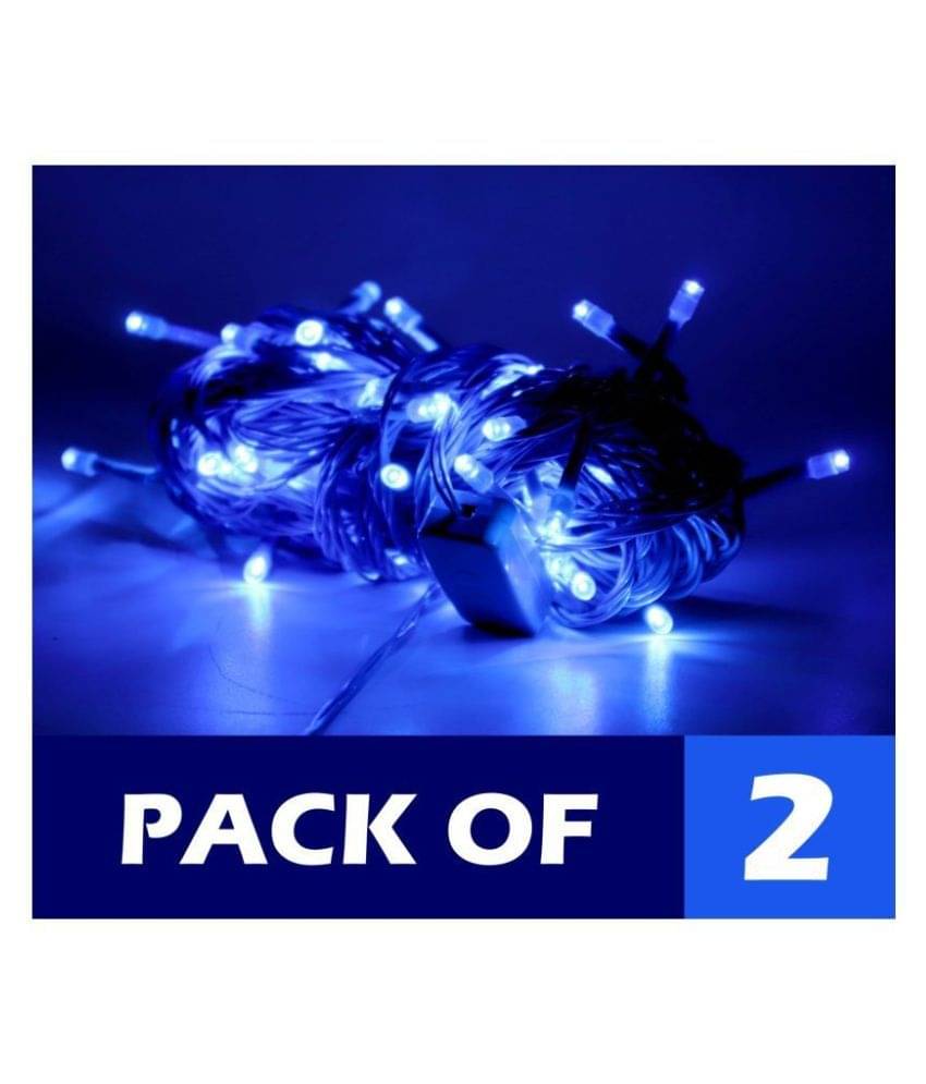     			Mprow - Blue 12Mtr String Light (Pack of 2)