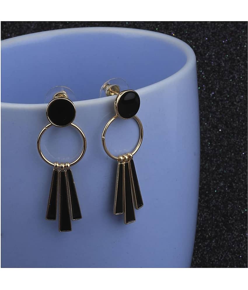 SILVER SHINE Exclusive Gold Plated Charm Party Wear Dangle Earring For Women Girl - Earrings | Buy online on ZillyBuy