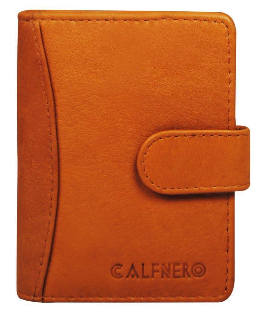 Calfnero Genuine Leather Card Case wallet - Handbags | Buy online on ZillyBuy