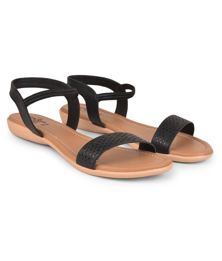     			Liberty Black Flats