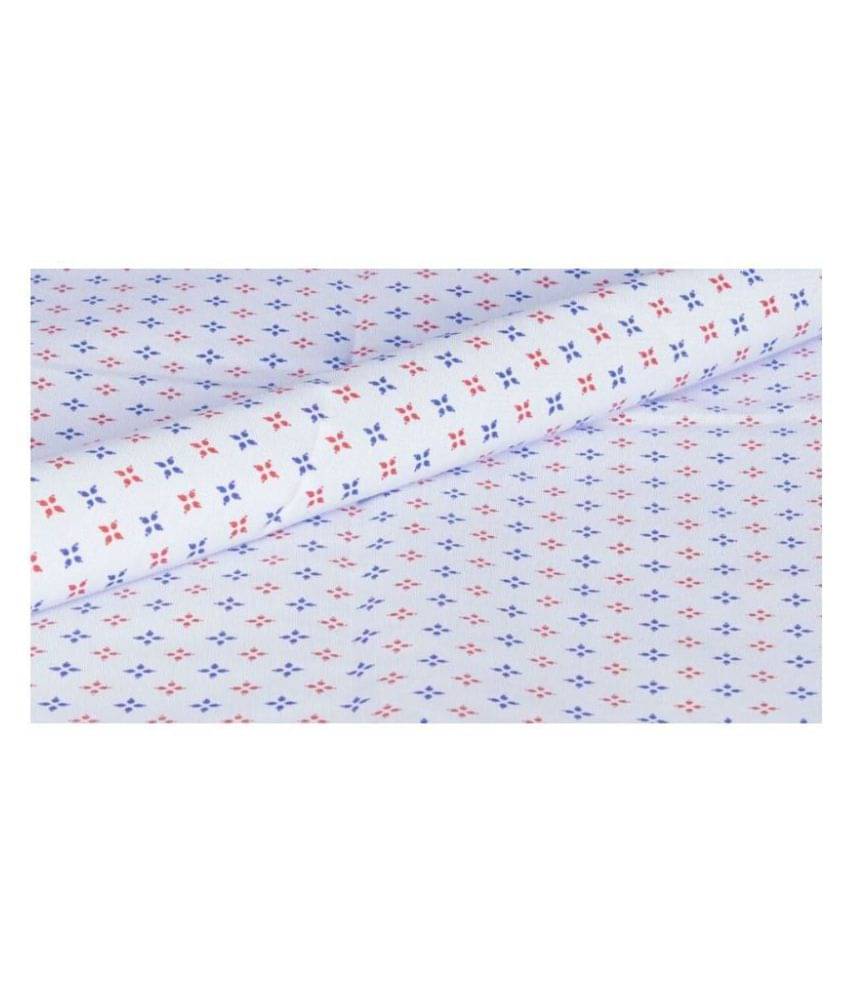Makhanchor Blue 100 Percent Cotton Unstitched Shirt pc Single Makhanchor Blue 100 Percent Cotton Unstitched Shirt pc Single