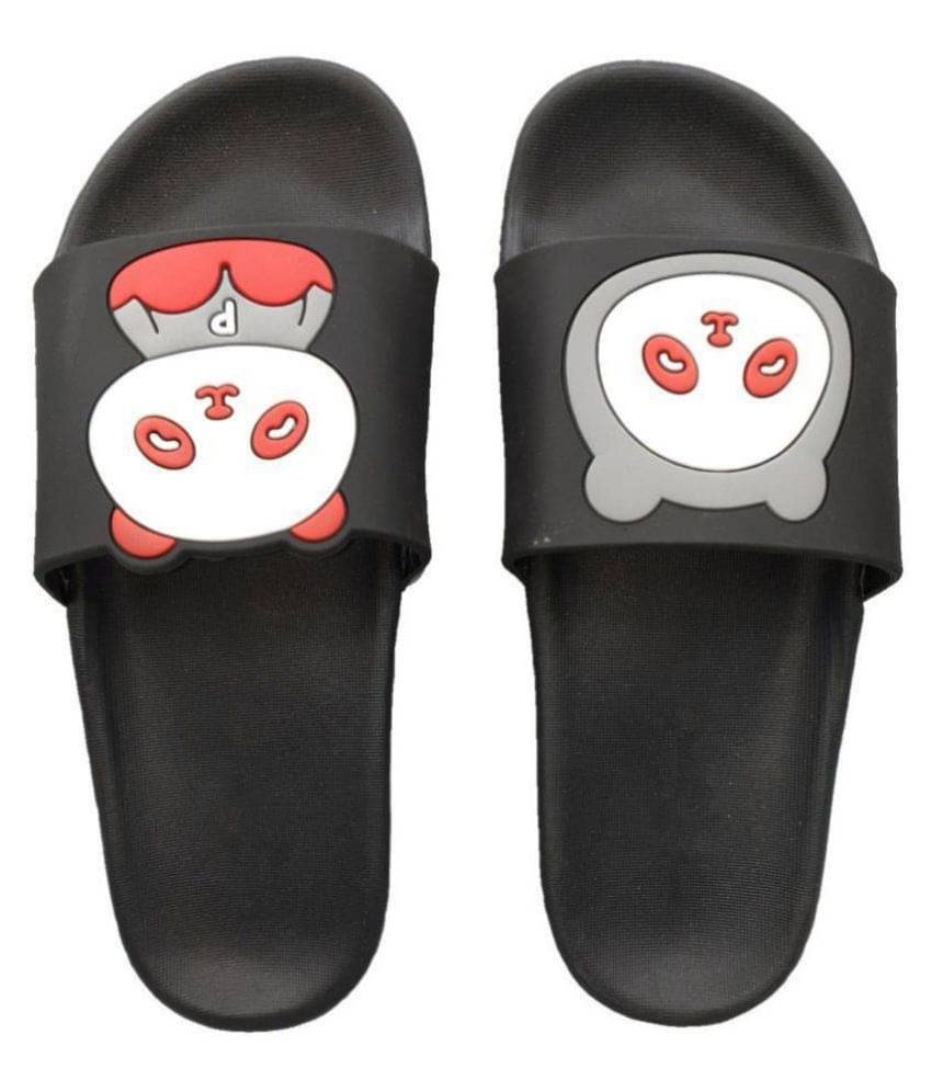     			Pampy Angel - Black Women's Slide Flip Flop