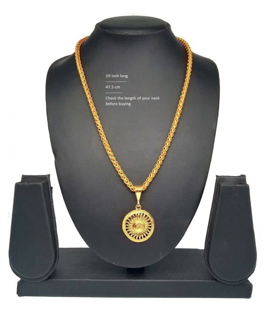 shankhraj mall Gold Plated Chain ( Set of 1 )