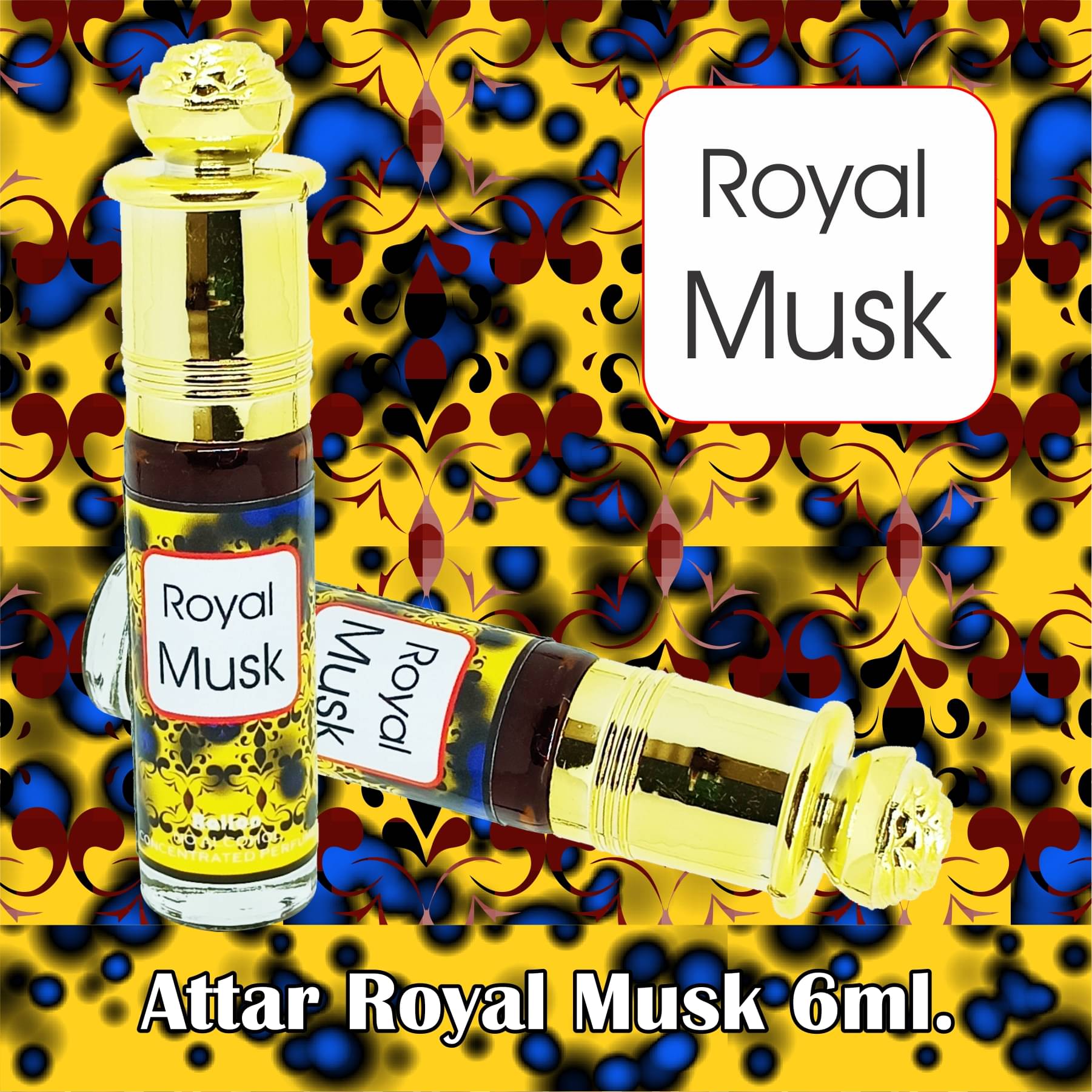     			INDRA SUGANDH BHANDAR - Royal Musk Attar For Men & Women 6ml Pack Of 1