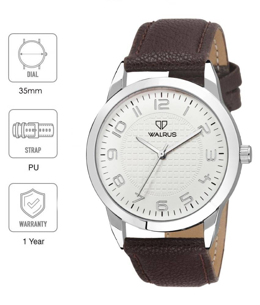     			Walrus Formal Style Leather Analog Men's Watch