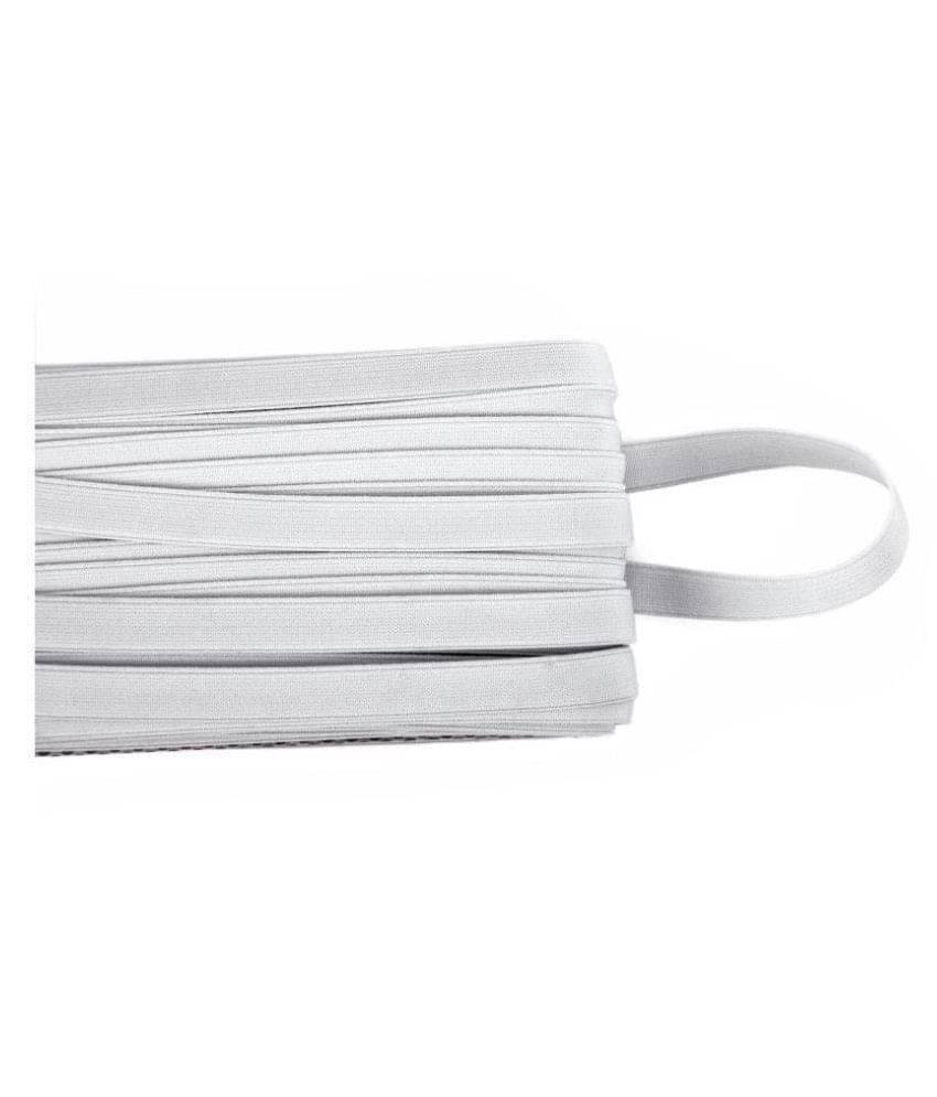     			Imported Elastic, Half Inch Width, Used in Dresses, Pants, Lingeries, Children Frocks and Underwear, Tailoring, Sportswear, Belts Waist Bands, Suitcase Straps, 10 MTS Pack