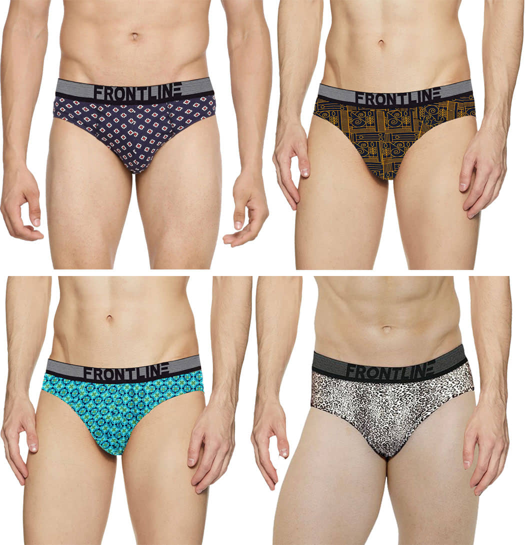 Rupa Frontline Multi Brief Pack of 4