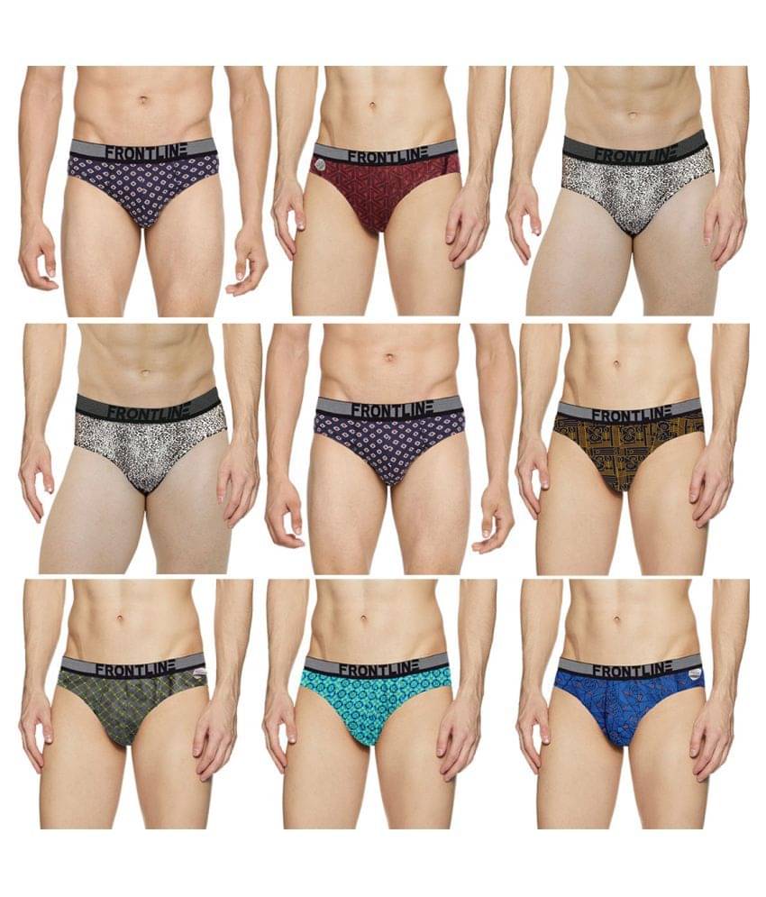 Rupa Frontline Multi Brief Pack of 9 Rupa Frontline Multi Brief Pack of 9