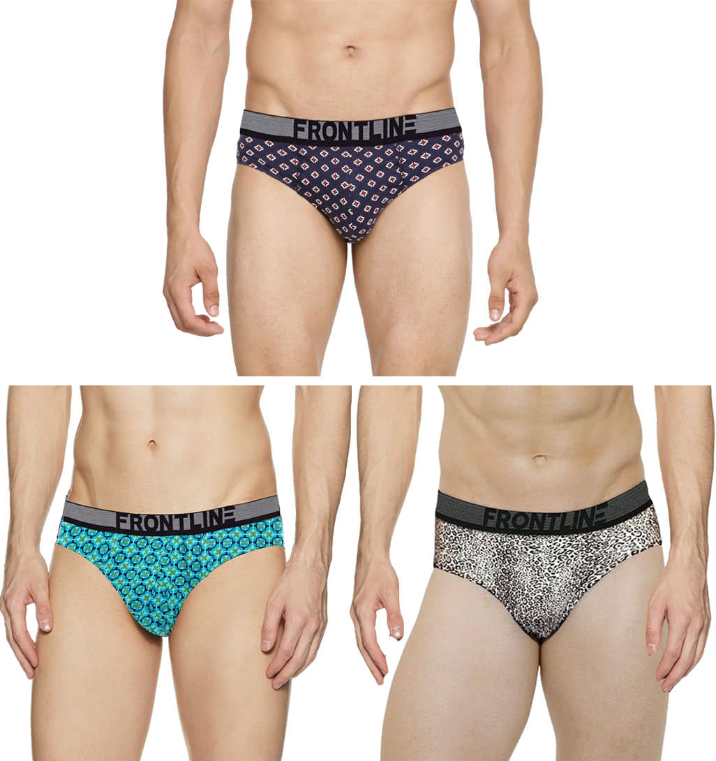 Rupa Frontline Multi Brief Pack of 3