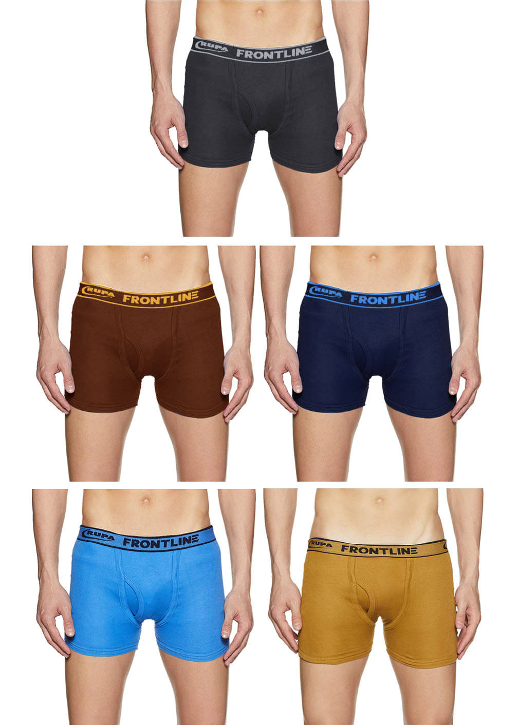     			Rupa Frontline Multi Trunk Pack of 5