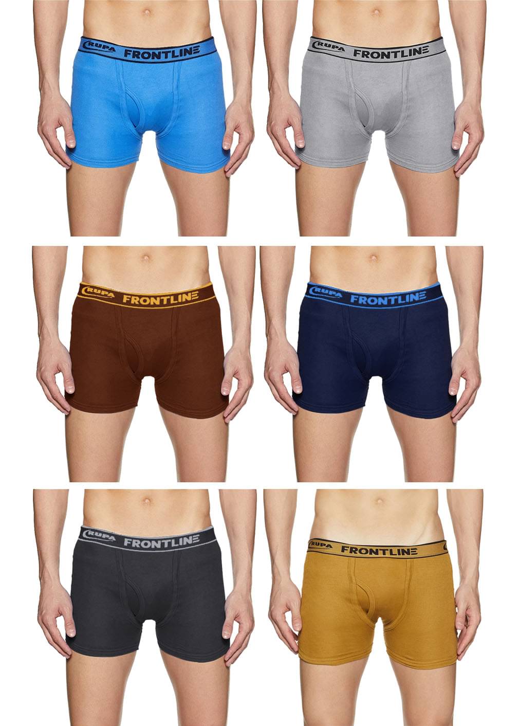 Rupa Frontline Multi Trunk Pack of 6 Rupa Frontline Multi Trunk Pack of 6