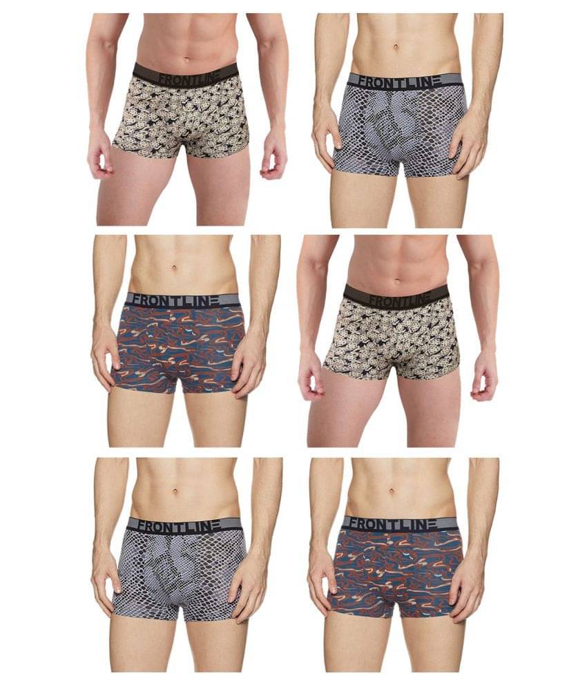Rupa Frontline Multi Trunk Pack of 6 Rupa Frontline Multi Trunk Pack of 6