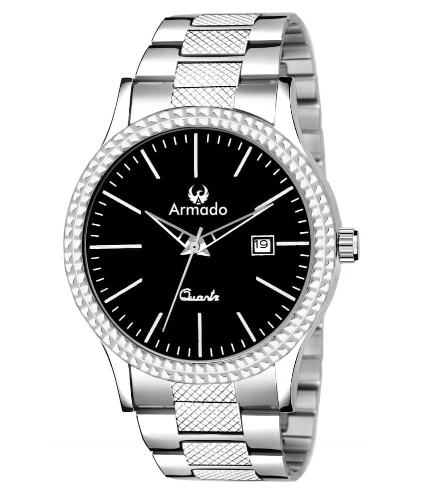 Armado - Silver Stainless Steel Analog Men's Watch