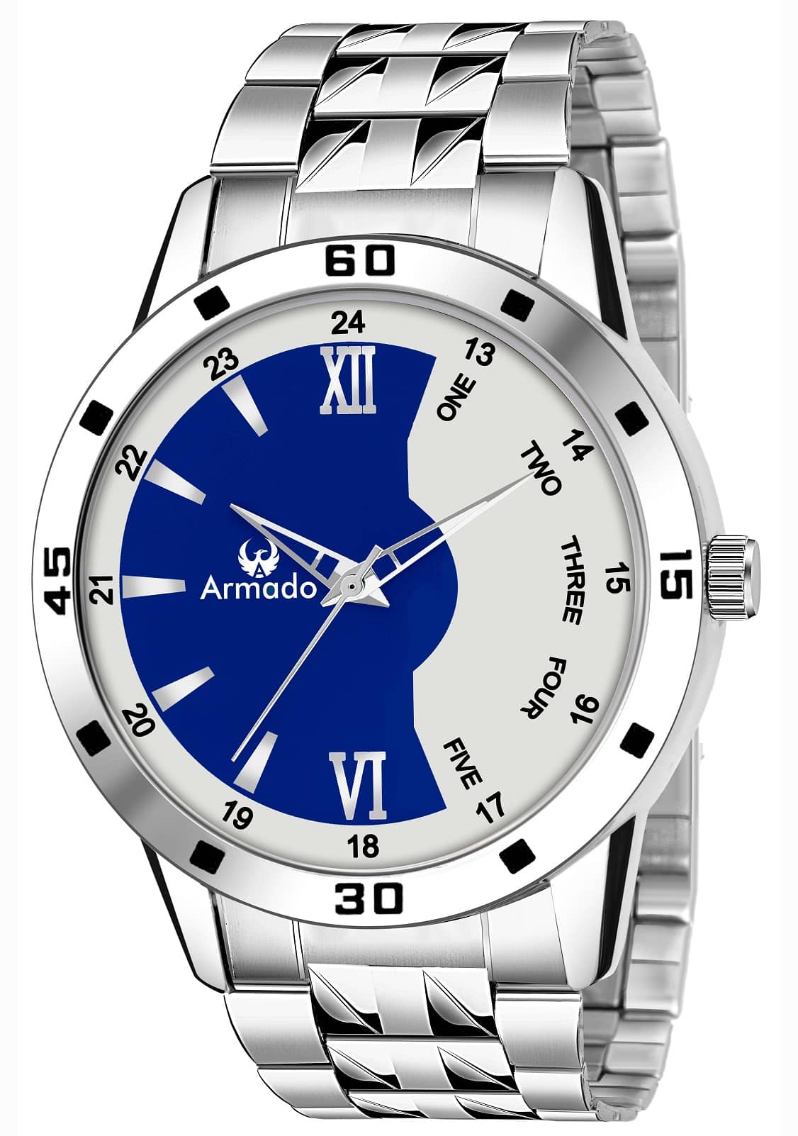 Armado - Silver Stainless Steel Analog Men's Watch