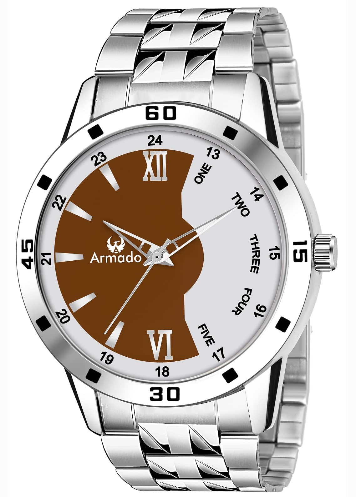 Armado - Silver Stainless Steel Analog Men's Watch