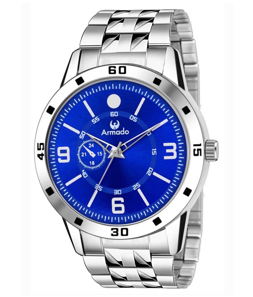 Armado - Silver Stainless Steel Analog Men's Watch