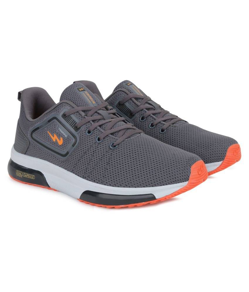 Campus BRAZIL ADV PRO Grey Men's Sports Running Shoes