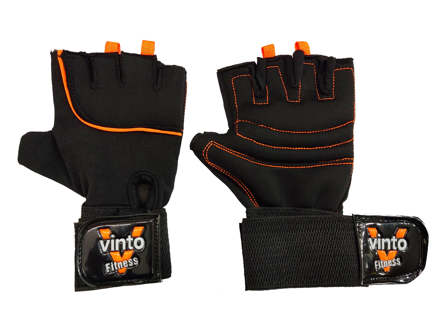     			Vinto Black Gym Gloves