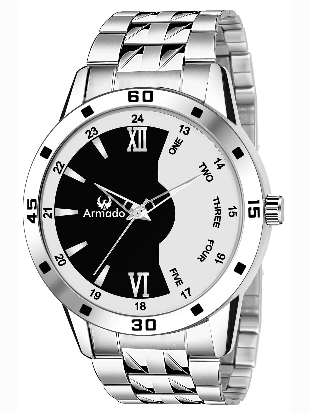 Armado 2509-BLACK Stainless Steel Analog Men's Watch