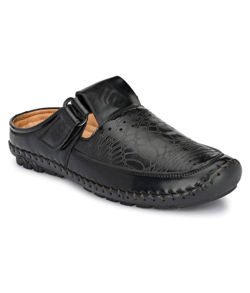 Bucik - Black Men's Sandals     			Bucik - Black Men's Sandals