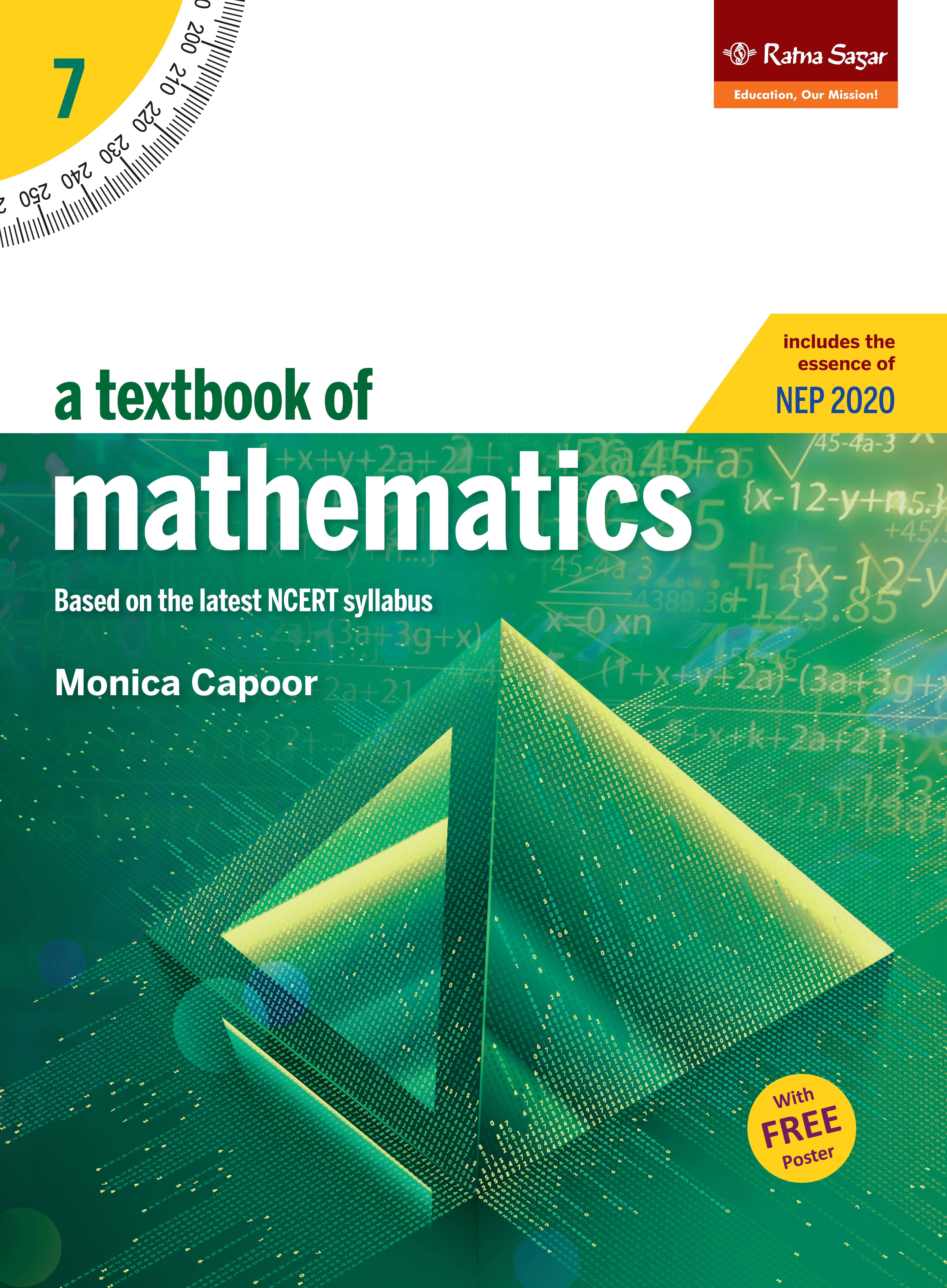    			A TEXTBOOK OF MATHEMATICS 7