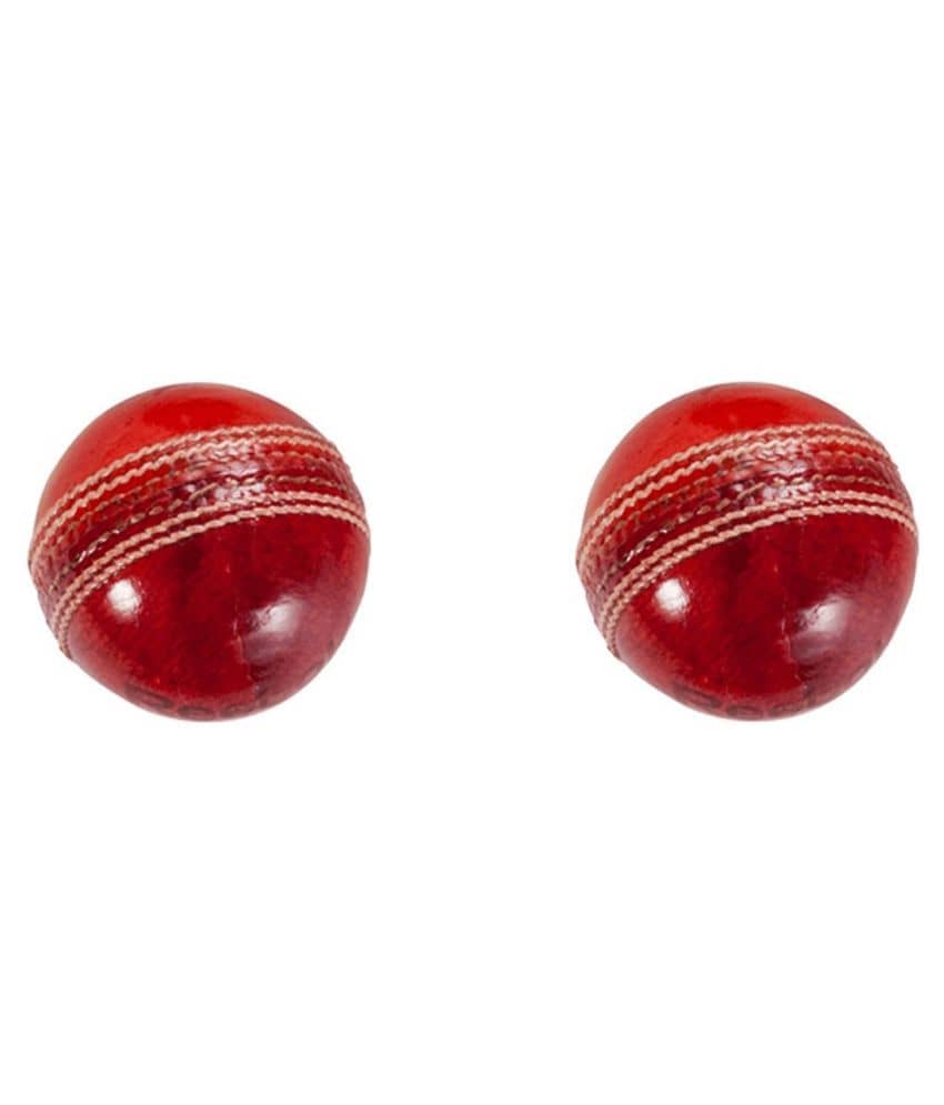 EmmEmm Pack of 2 Pcs Genuine Leather Cricket Ball - Sports and Fitness Equipment | Buy online on ZillyBuy