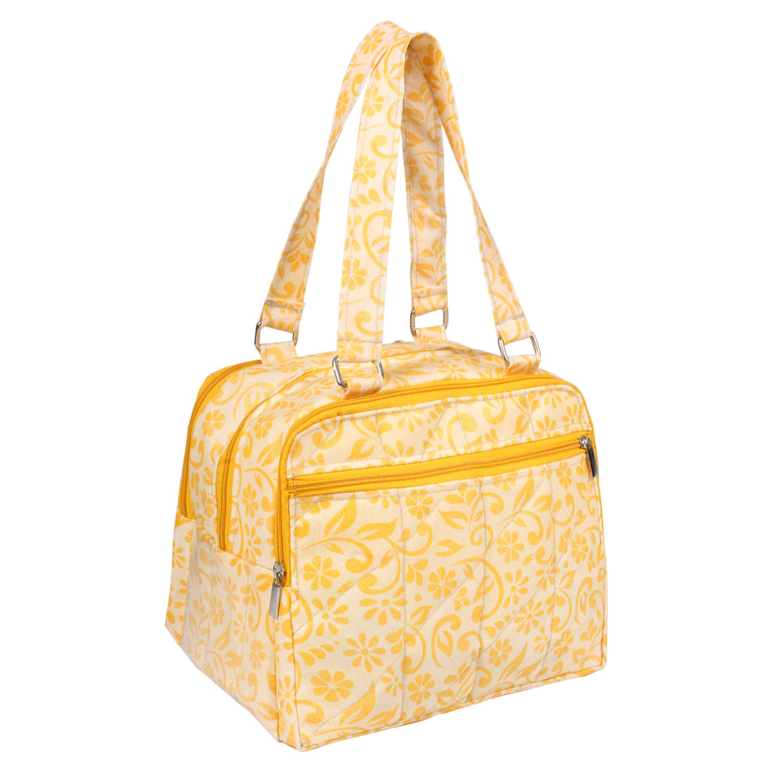PrettyKrafts Yellow Fabric Shoulder Bag - Handbags | Buy online on ZillyBuy