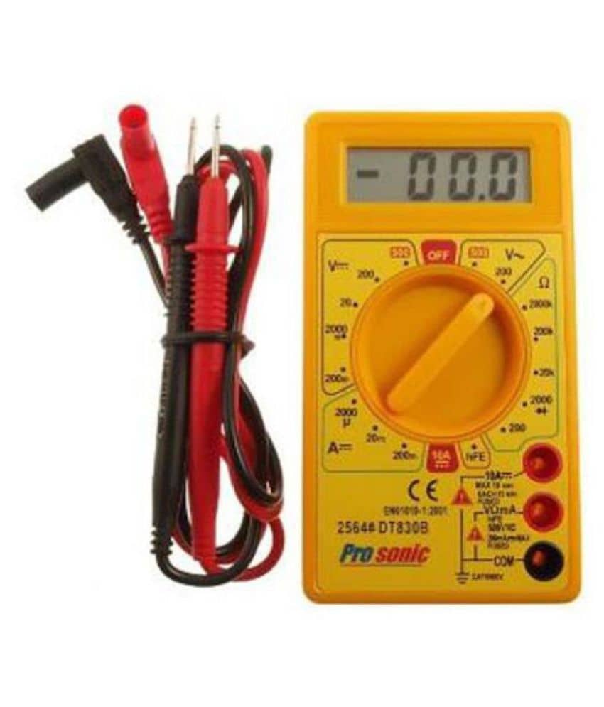 EmmEmm Digital Multimeter DT-830 - Stationery | Buy online on ZillyBuy