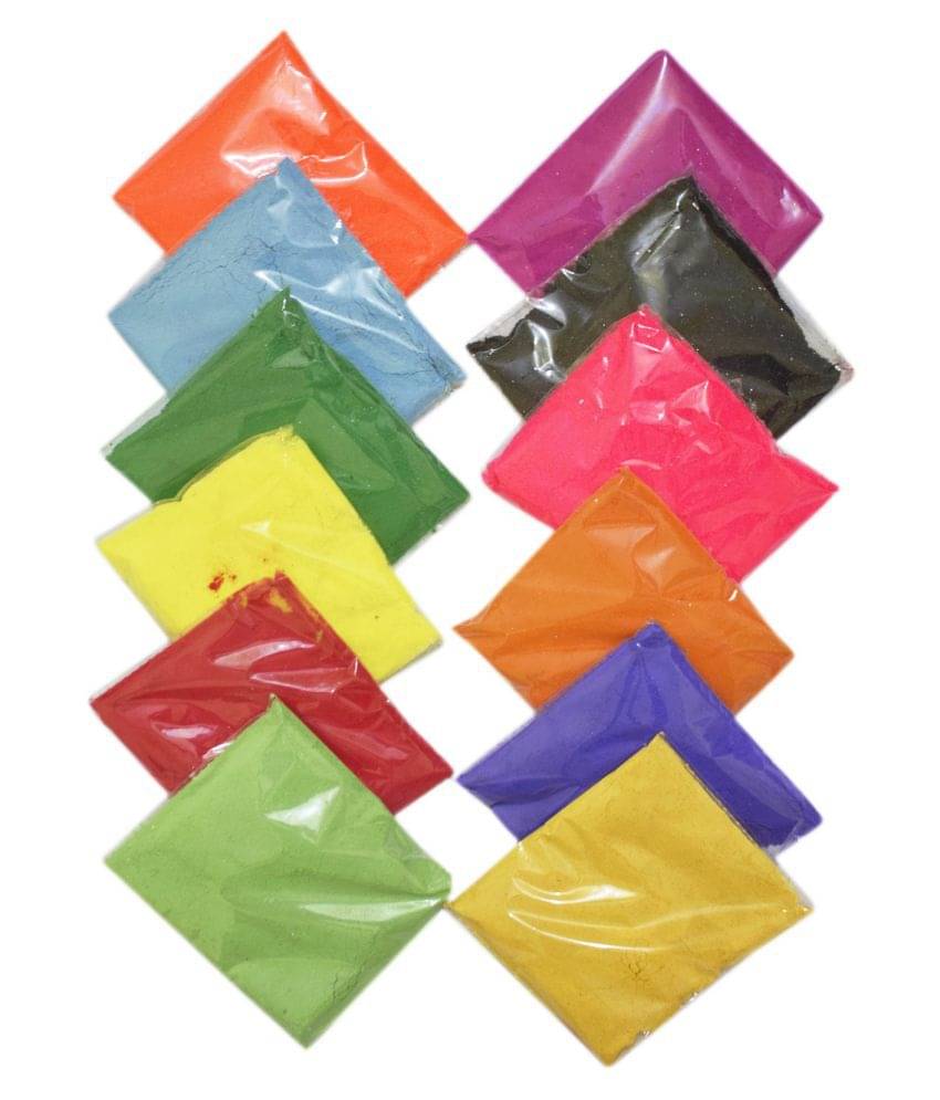     			Vardhman Assorted Powder Rangoli - Pack of 12