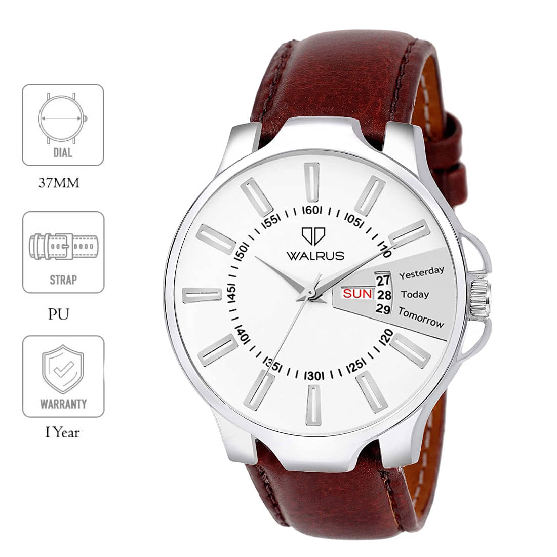     			Walrus WWTM-AST-X-010907 Leather Analog Men's Watch