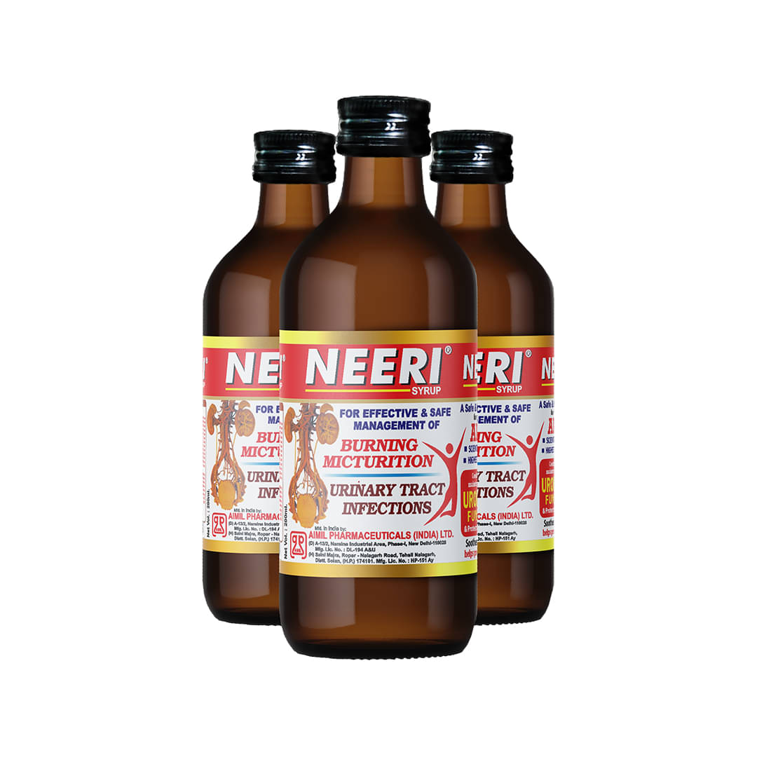 Aimil Neeri Syrup Supports Kidney Health 200 ml (Pack of 3)     			Aimil Neeri Syrup Supports Kidney Health 200 ml (Pack of 3)