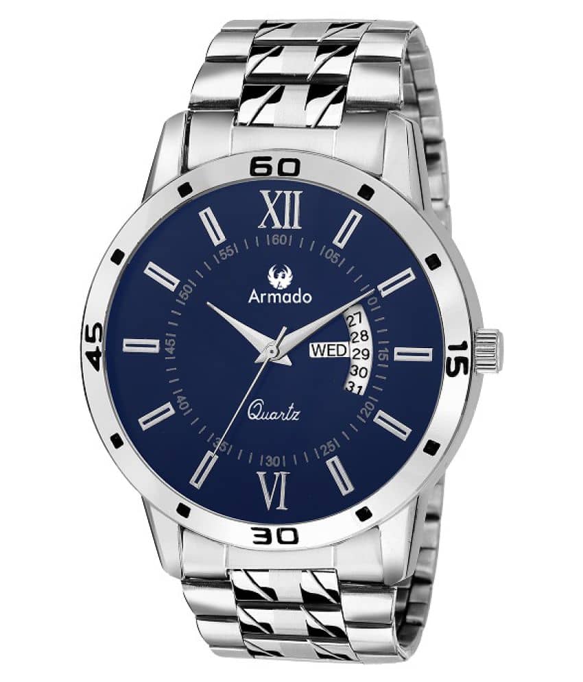 Armado - Silver Stainless Steel Analog Men's Watch