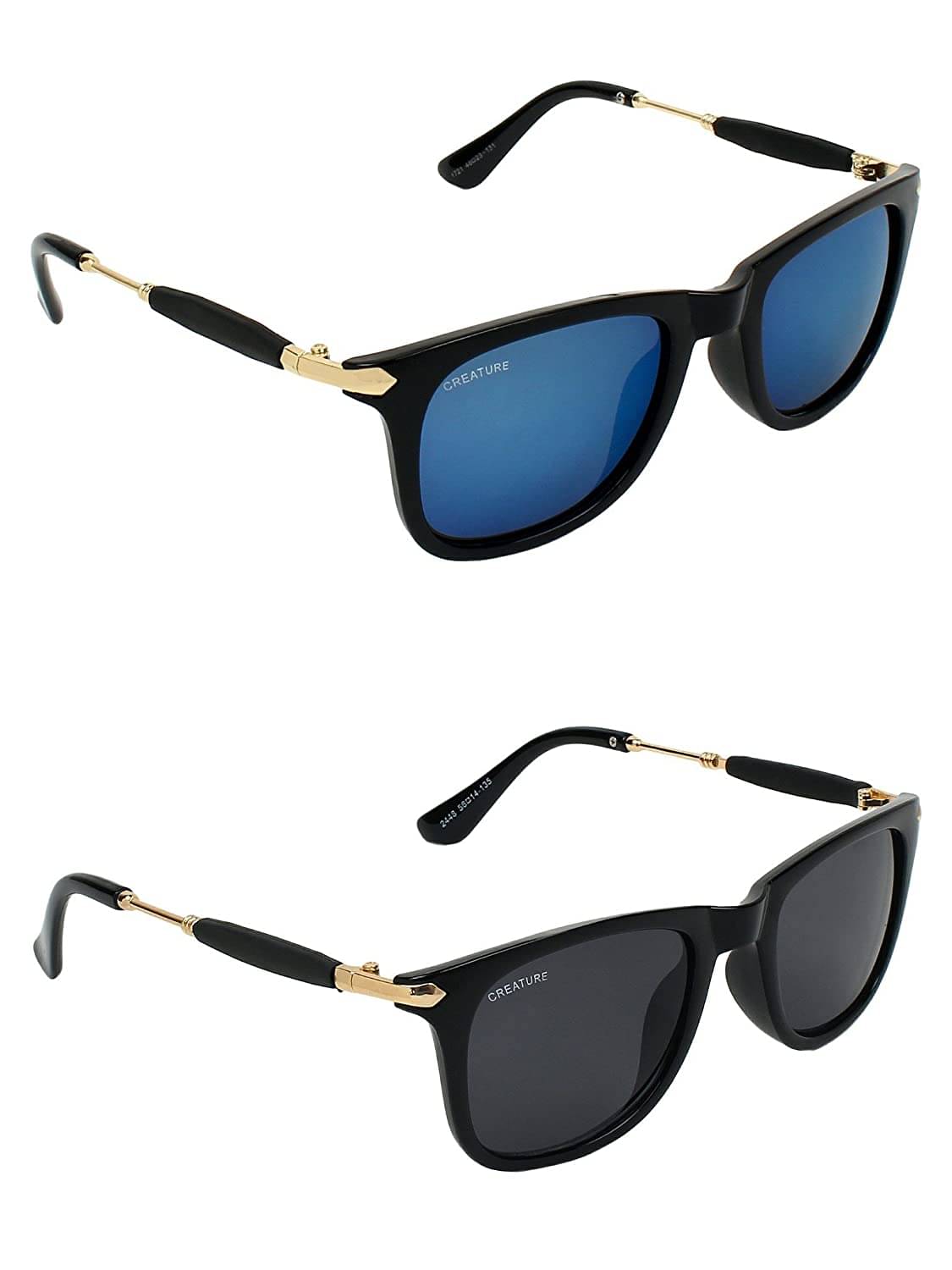     			Creature - Blue Rectangle Pack of 2 Sunglasses