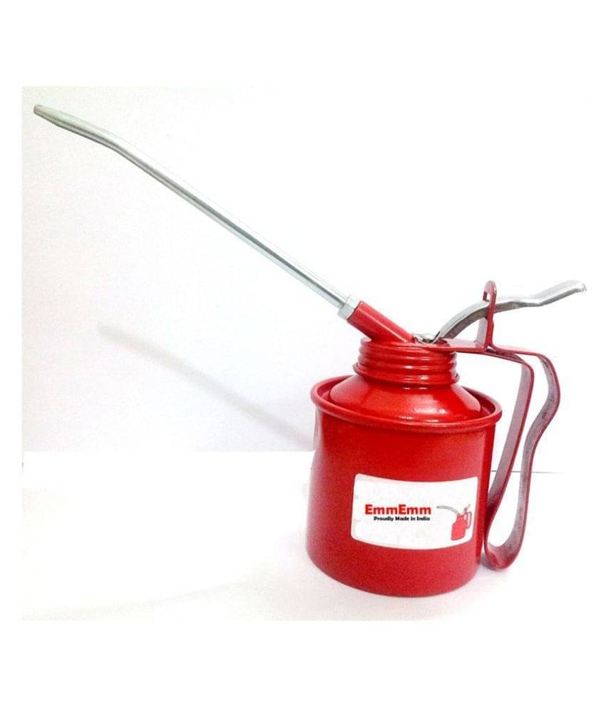 EmmEmm Finest 1/2 Pint (230ml) Steel Lubricant Oil Can/Pot/Dispenser EmmEmm Finest 1/2 Pint (230ml) Steel Lubricant Oil Can/Pot/Dispenser