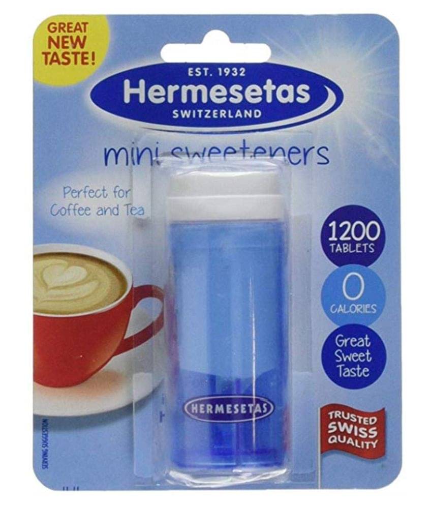 Hermesetas Sugar Substitute Tablets 15.5 g Hermesetas Sugar Substitute Tablets 15.5 g