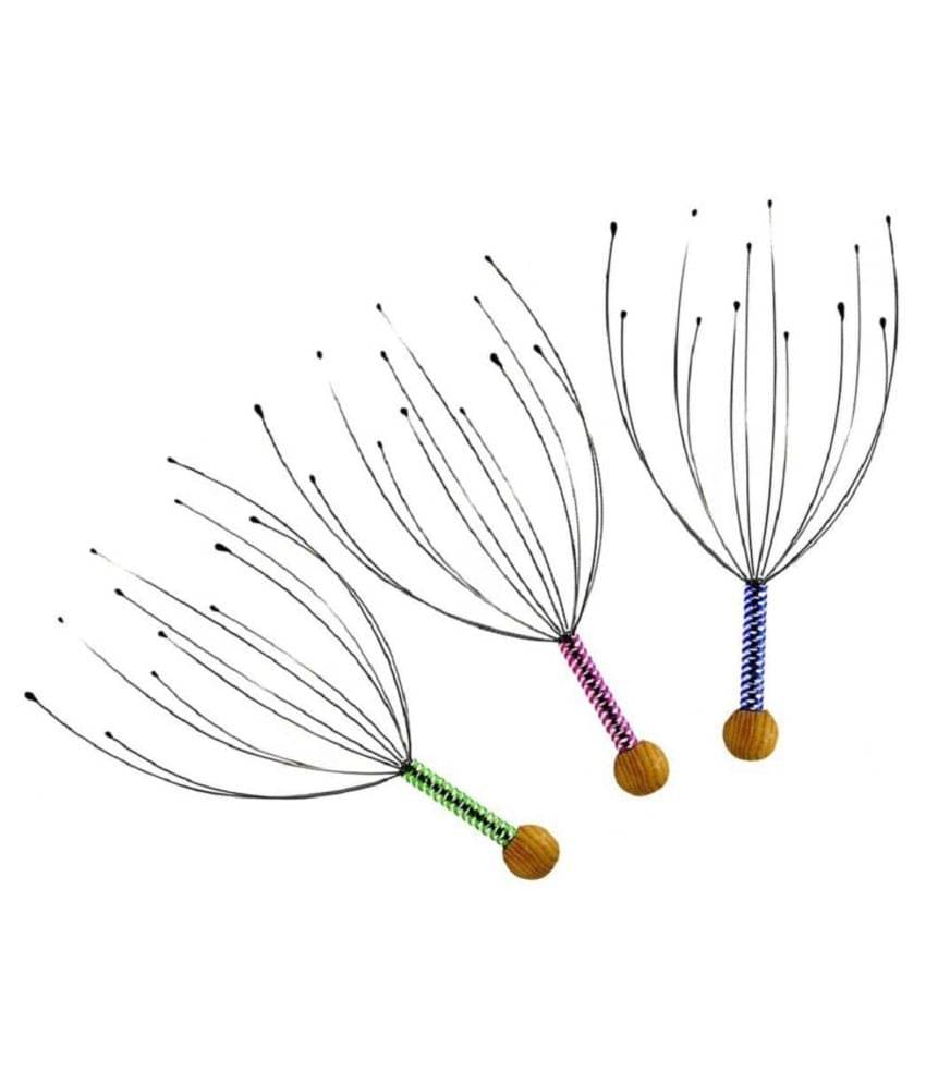 APNA MALL Head Scalp Bokomo Massager Pack of 3 (Color Vary) Bokomo Head Massager Head Massager APNA MALL Head Scalp Bokomo Massager Pack of 3 (Color Vary) Bokomo Head Massager Head Massager