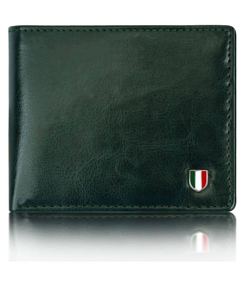 GIOVANNY Leather Green Casual Regular Wallet - Handbags | Buy online on ZillyBuy