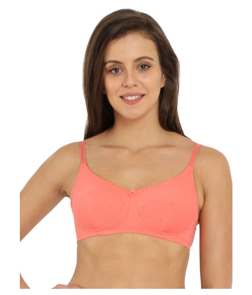     			Jockey Cotton Lycra Everyday Bra - Pink
